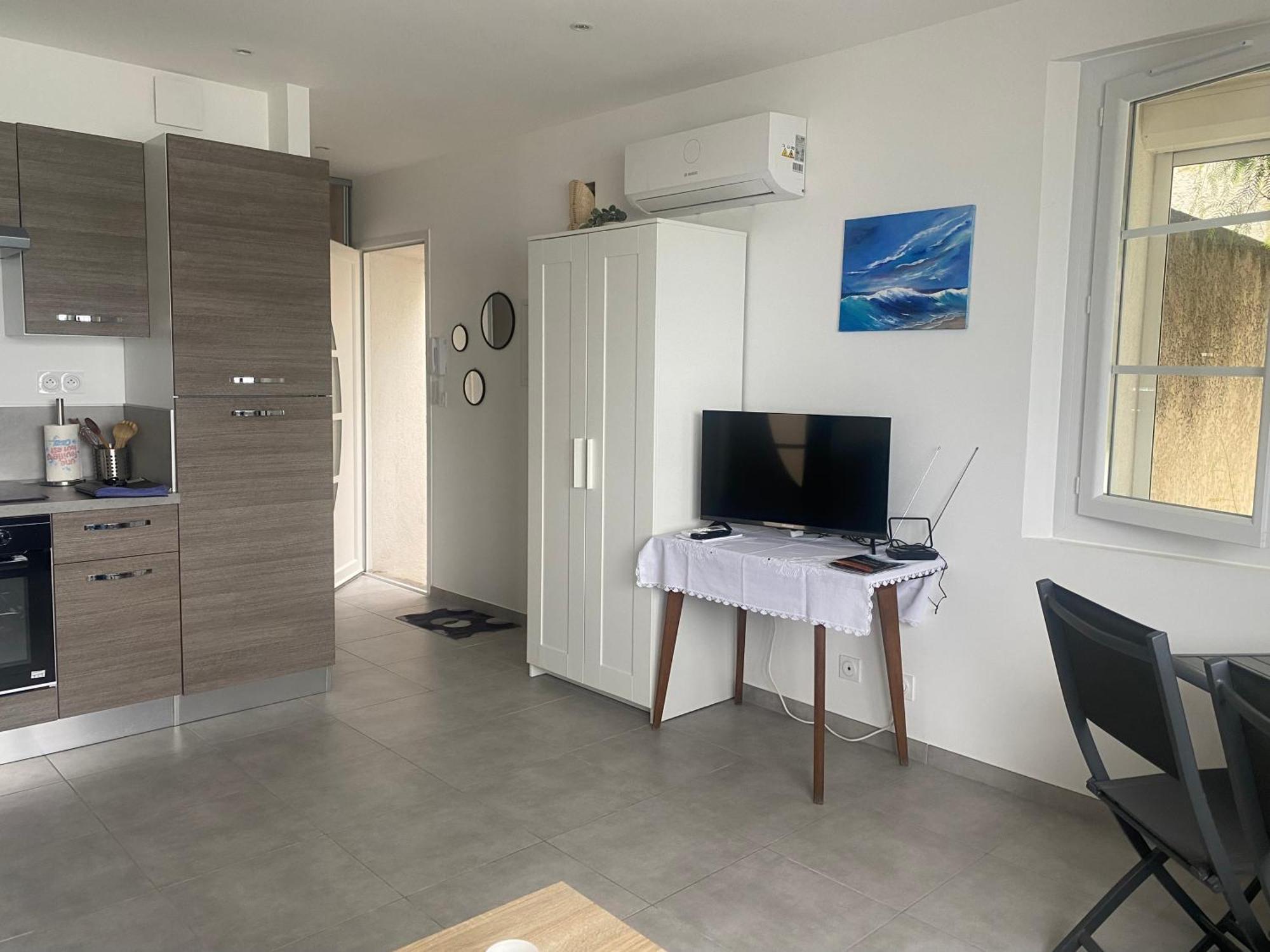 Splendide Studio Miramar Vue Mer Avec Terrasse Bandol Kültér fotó
