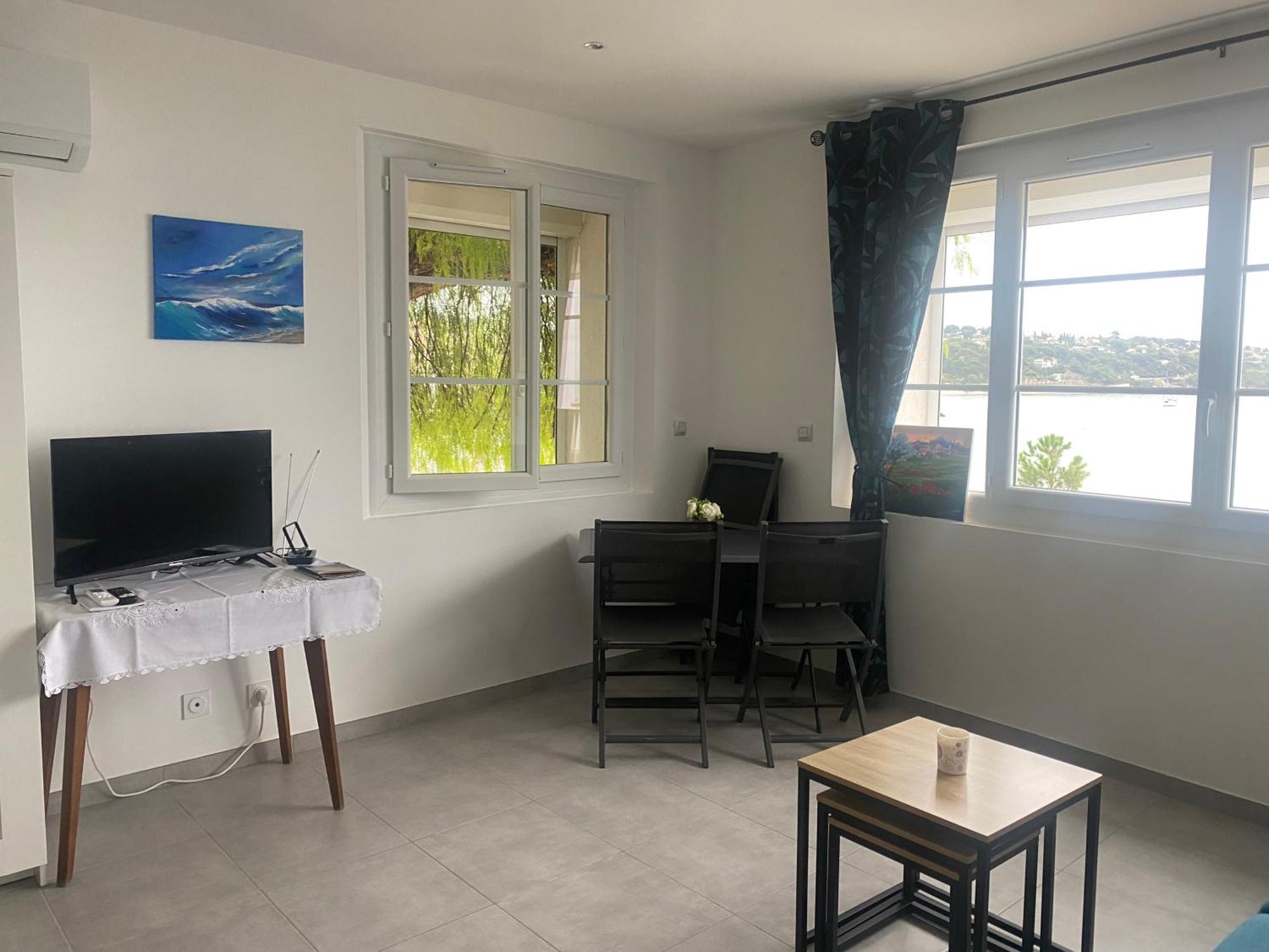 Splendide Studio Miramar Vue Mer Avec Terrasse Bandol Kültér fotó